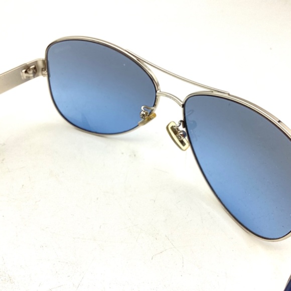 Coach Sunglasses Christina Silver Blue 907187  w/case main image 4